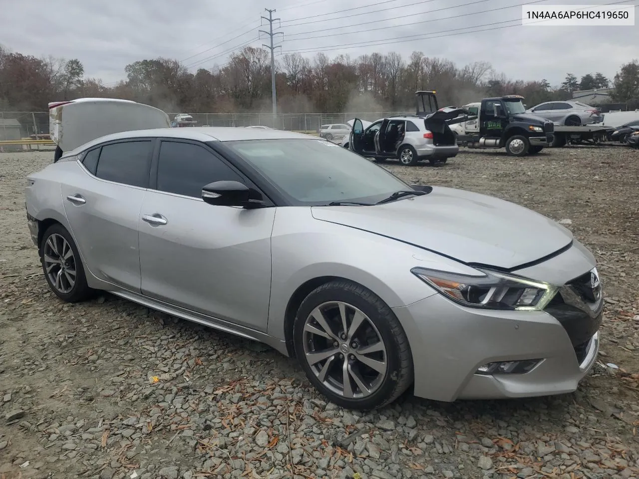 2017 Nissan Maxima 3.5S VIN: 1N4AA6AP6HC419650 Lot: 80261274