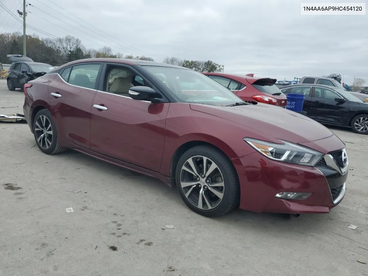 2017 Nissan Maxima 3.5S VIN: 1N4AA6AP9HC454120 Lot: 80724454