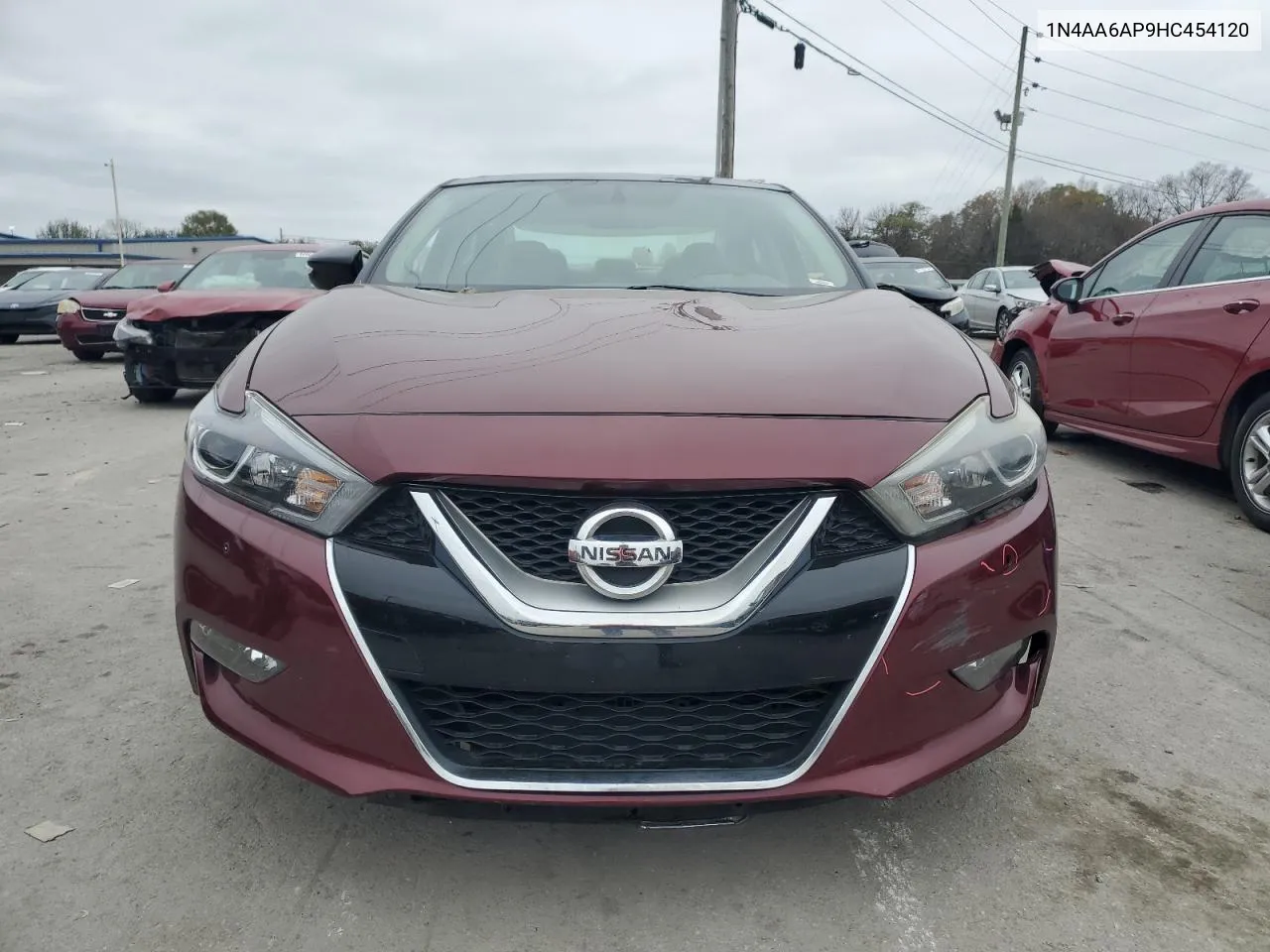 2017 Nissan Maxima 3.5S VIN: 1N4AA6AP9HC454120 Lot: 80724454