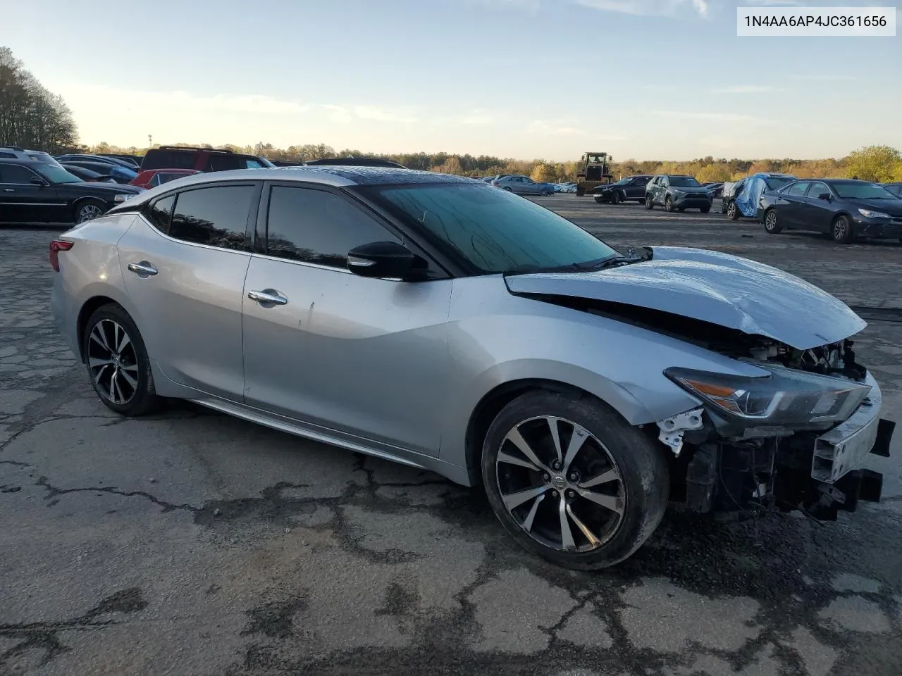 2018 Nissan Maxima 3.5S VIN: 1N4AA6AP4JC361656 Lot: 44583463