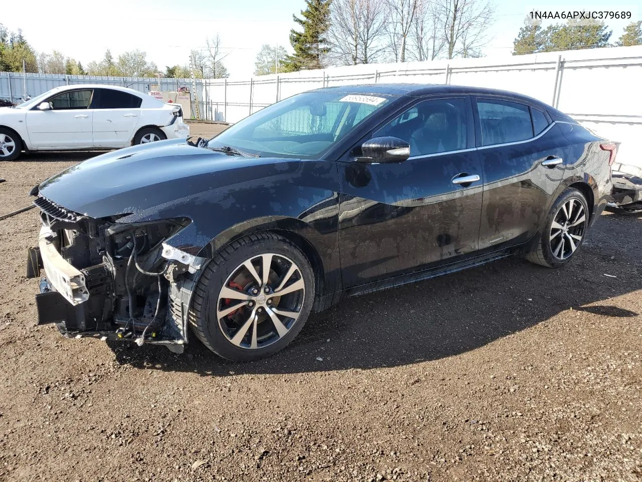 2018 Nissan Maxima 3.5S VIN: 1N4AA6APXJC379689 Lot: 53953594