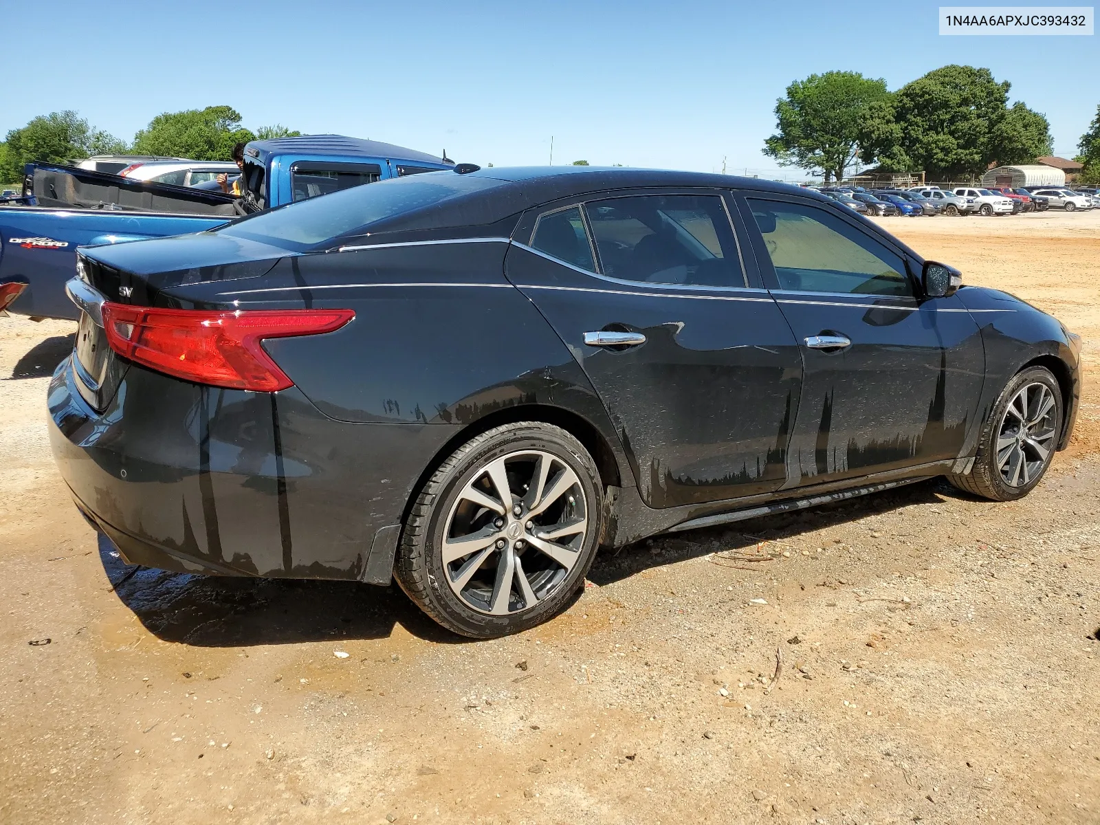 2018 Nissan Maxima 3.5S VIN: 1N4AA6APXJC393432 Lot: 54420294