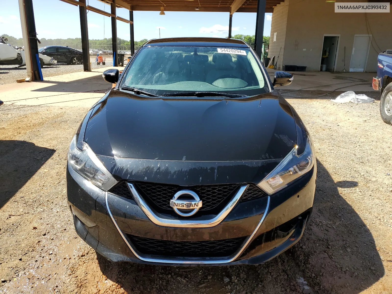 2018 Nissan Maxima 3.5S VIN: 1N4AA6APXJC393432 Lot: 54420294