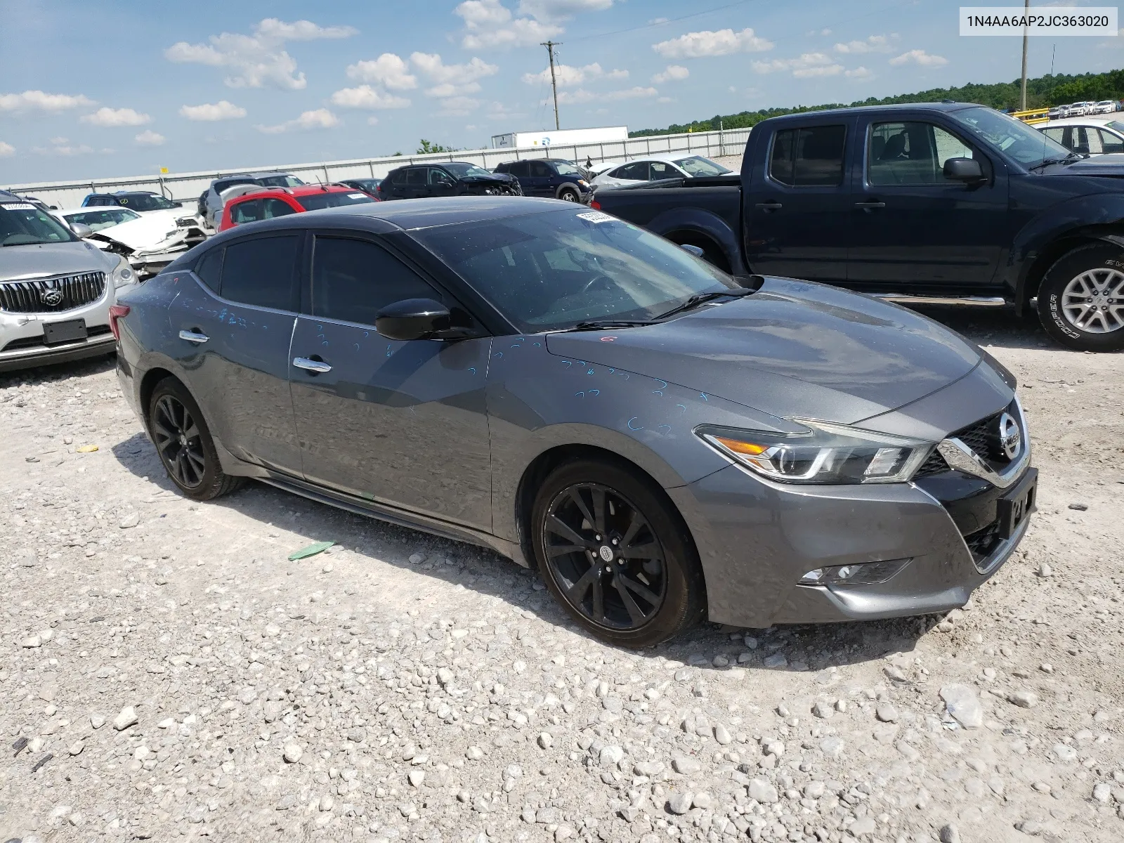 2018 Nissan Maxima 3.5S VIN: 1N4AA6AP2JC363020 Lot: 55328334