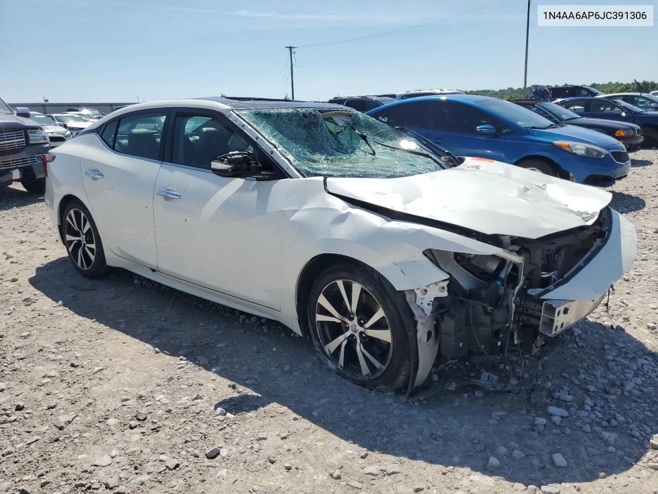 2018 Nissan Maxima 3.5S VIN: 1N4AA6AP6JC391306 Lot: 55331534