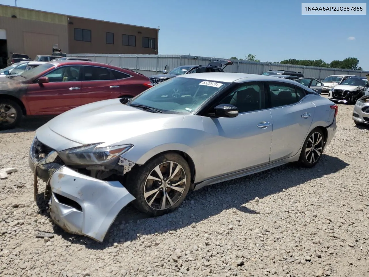 2018 Nissan Maxima 3.5S VIN: 1N4AA6AP2JC387866 Lot: 55826724