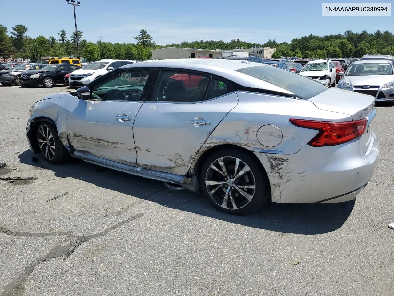 2018 Nissan Maxima 3.5S VIN: 1N4AA6AP9JC380994 Lot: 56968914