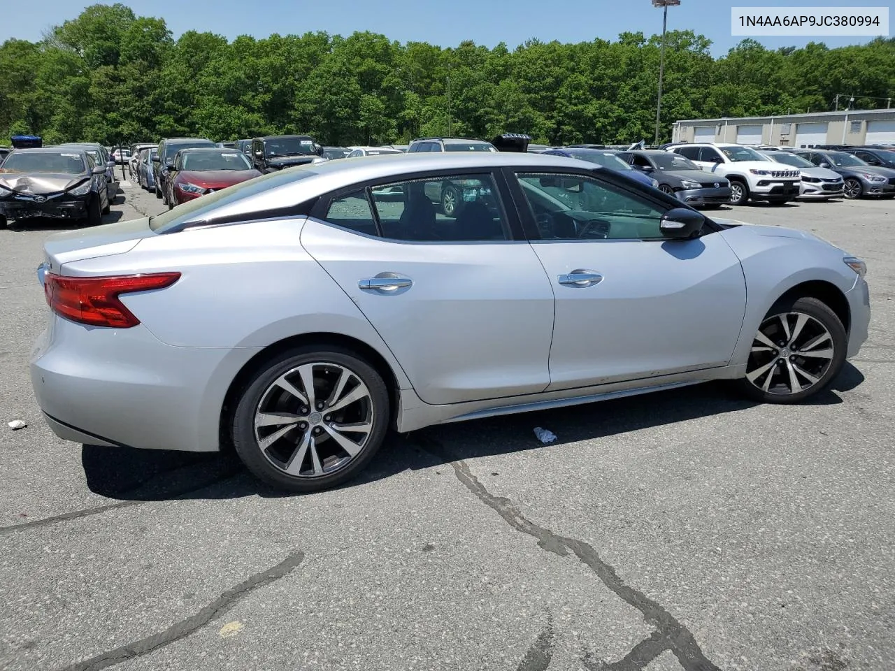 2018 Nissan Maxima 3.5S VIN: 1N4AA6AP9JC380994 Lot: 56968914