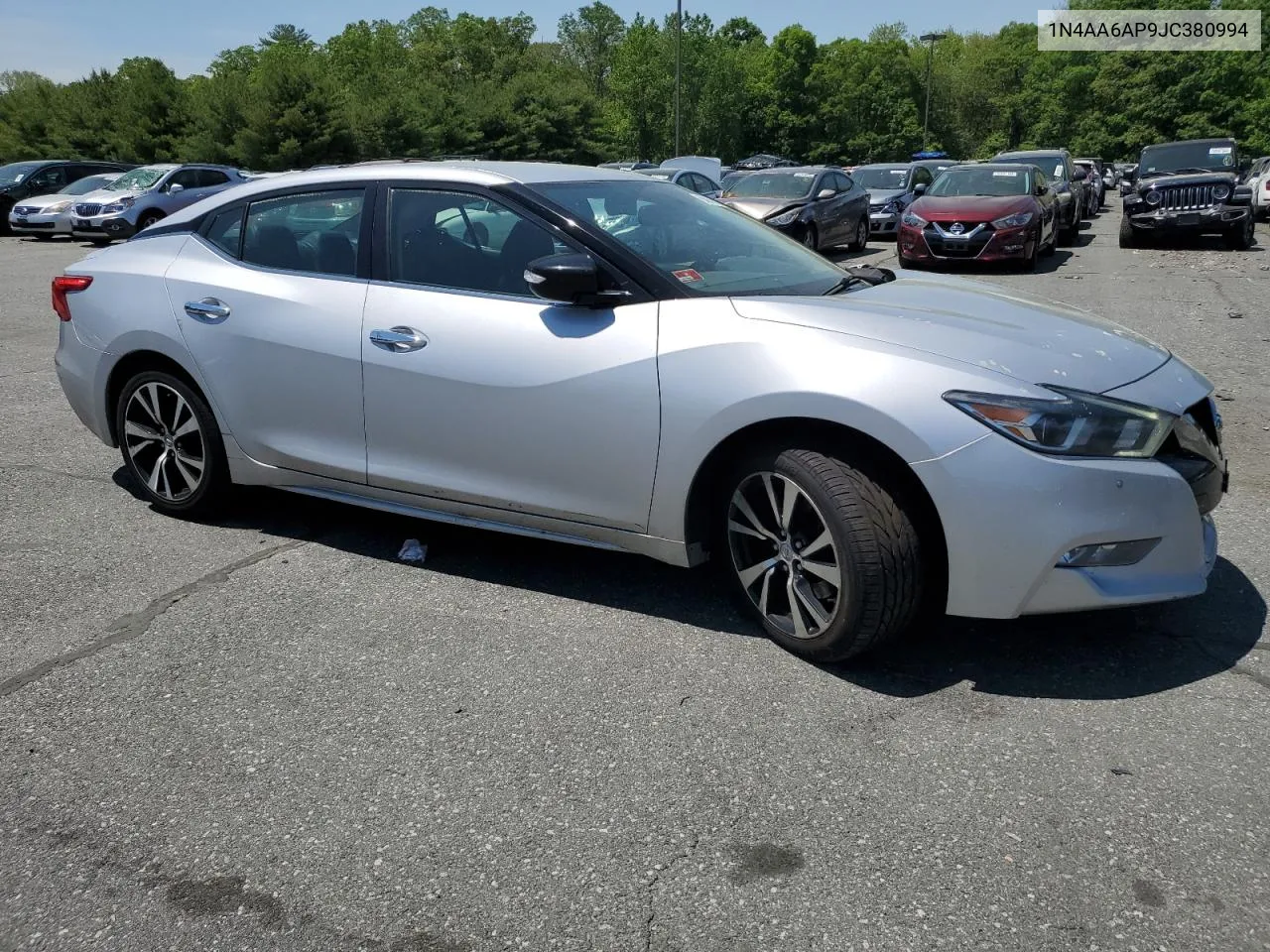 2018 Nissan Maxima 3.5S VIN: 1N4AA6AP9JC380994 Lot: 56968914