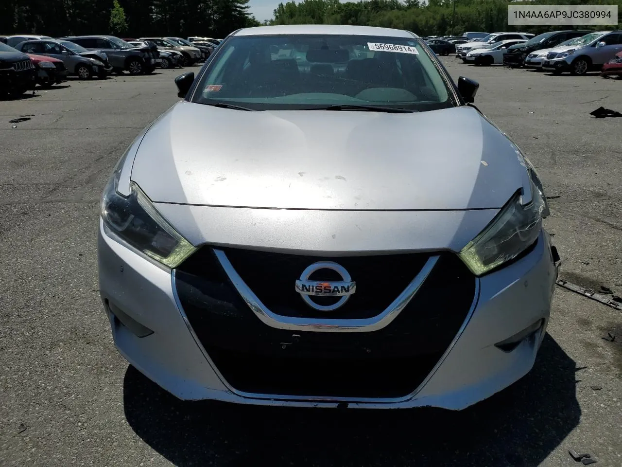 2018 Nissan Maxima 3.5S VIN: 1N4AA6AP9JC380994 Lot: 56968914