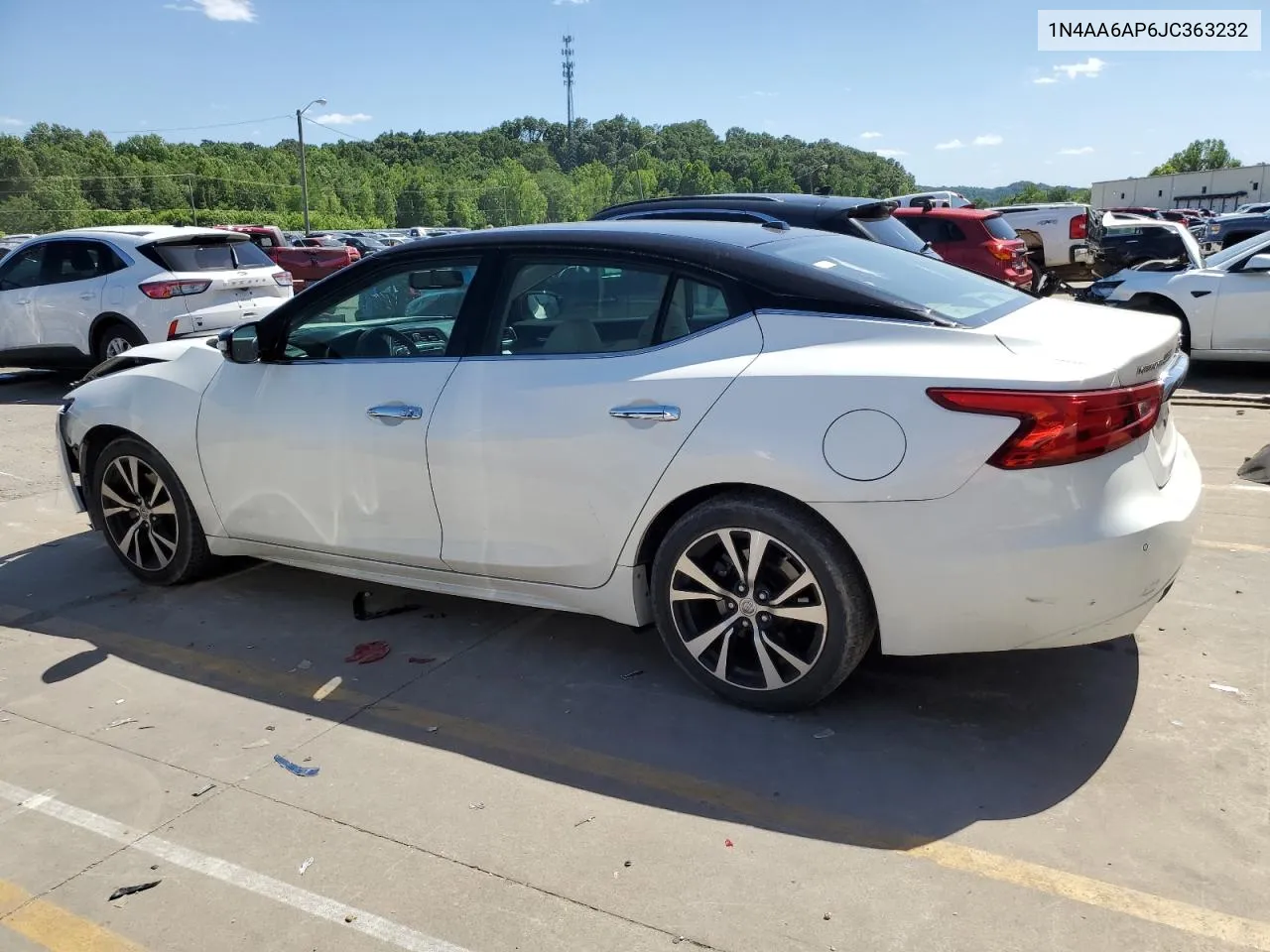 2018 Nissan Maxima 3.5S VIN: 1N4AA6AP6JC363232 Lot: 58091494