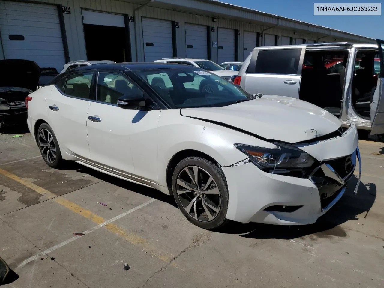 2018 Nissan Maxima 3.5S VIN: 1N4AA6AP6JC363232 Lot: 58091494