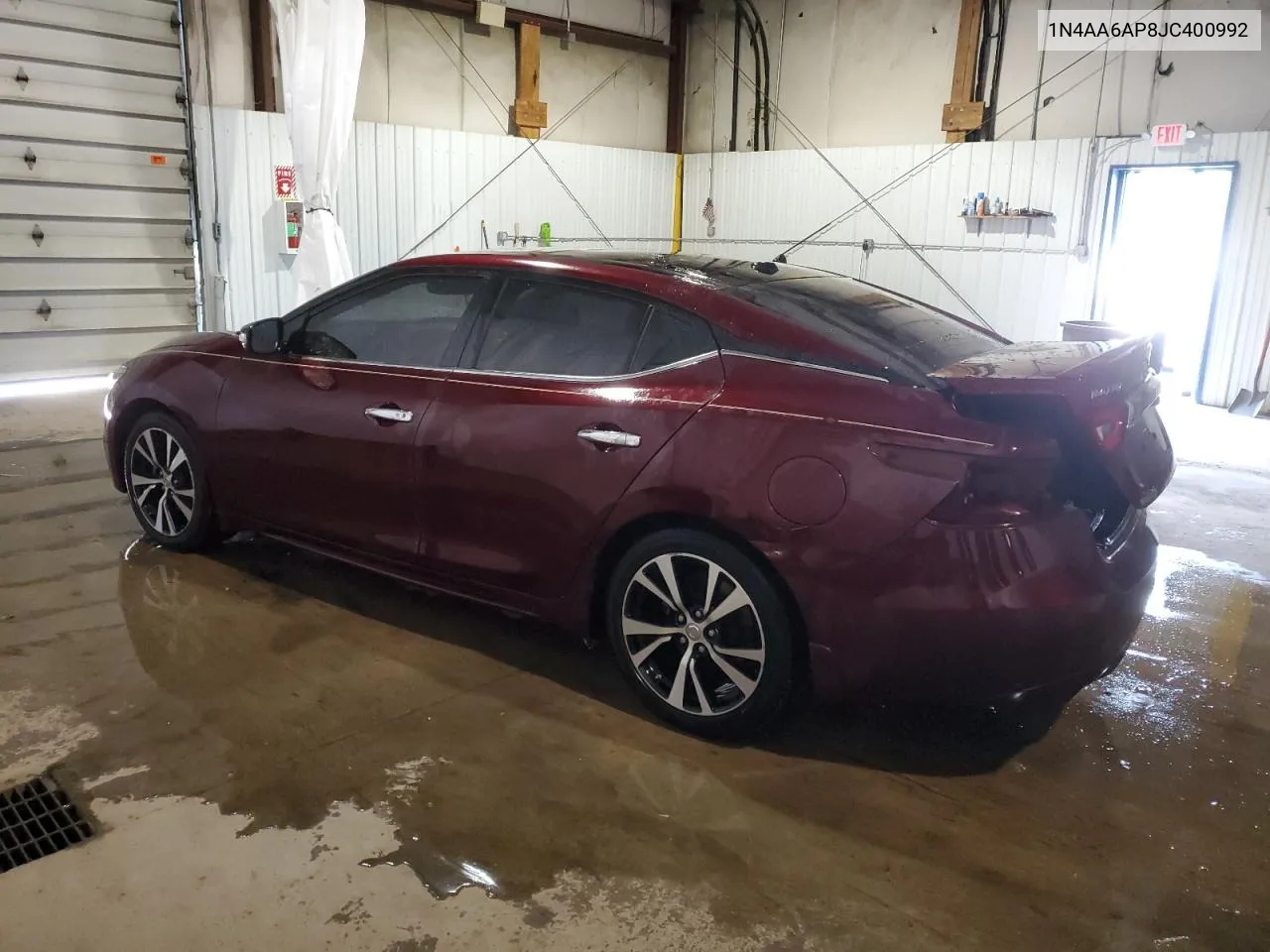 2018 Nissan Maxima 3.5S VIN: 1N4AA6AP8JC400992 Lot: 58295574