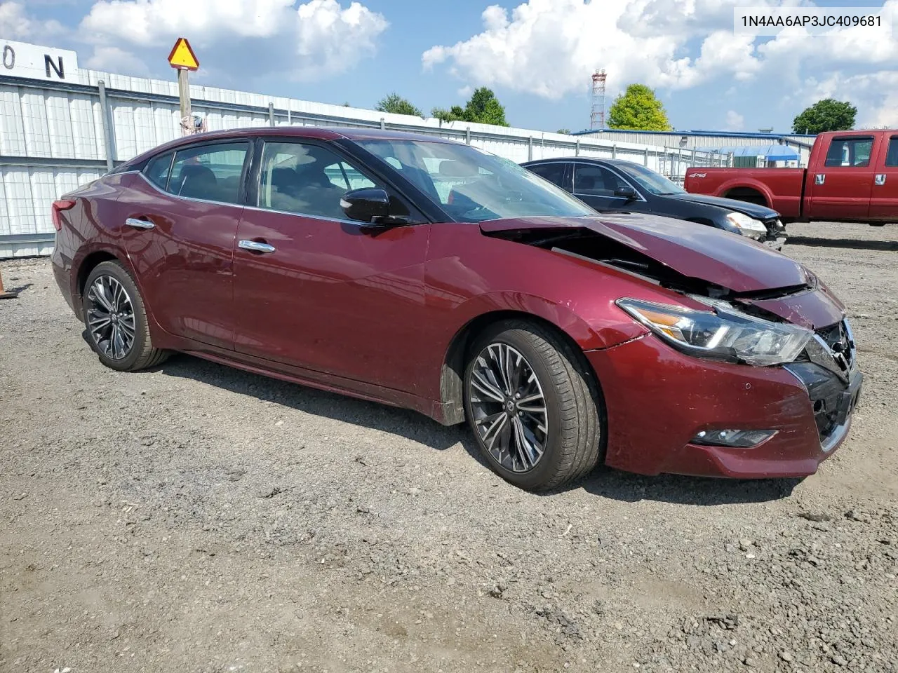 1N4AA6AP3JC409681 2018 Nissan Maxima 3.5S