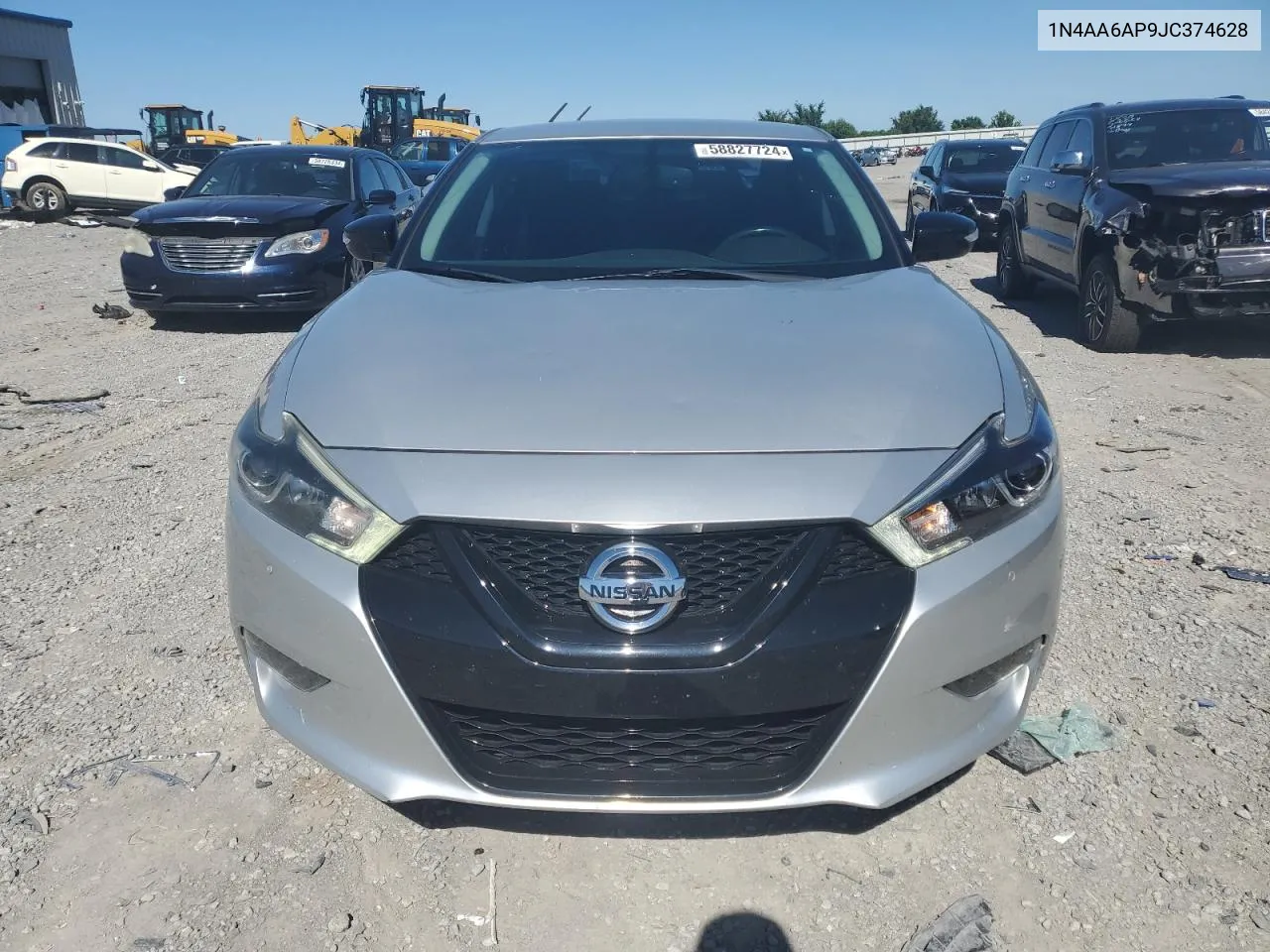 2018 Nissan Maxima 3.5S VIN: 1N4AA6AP9JC374628 Lot: 58827724