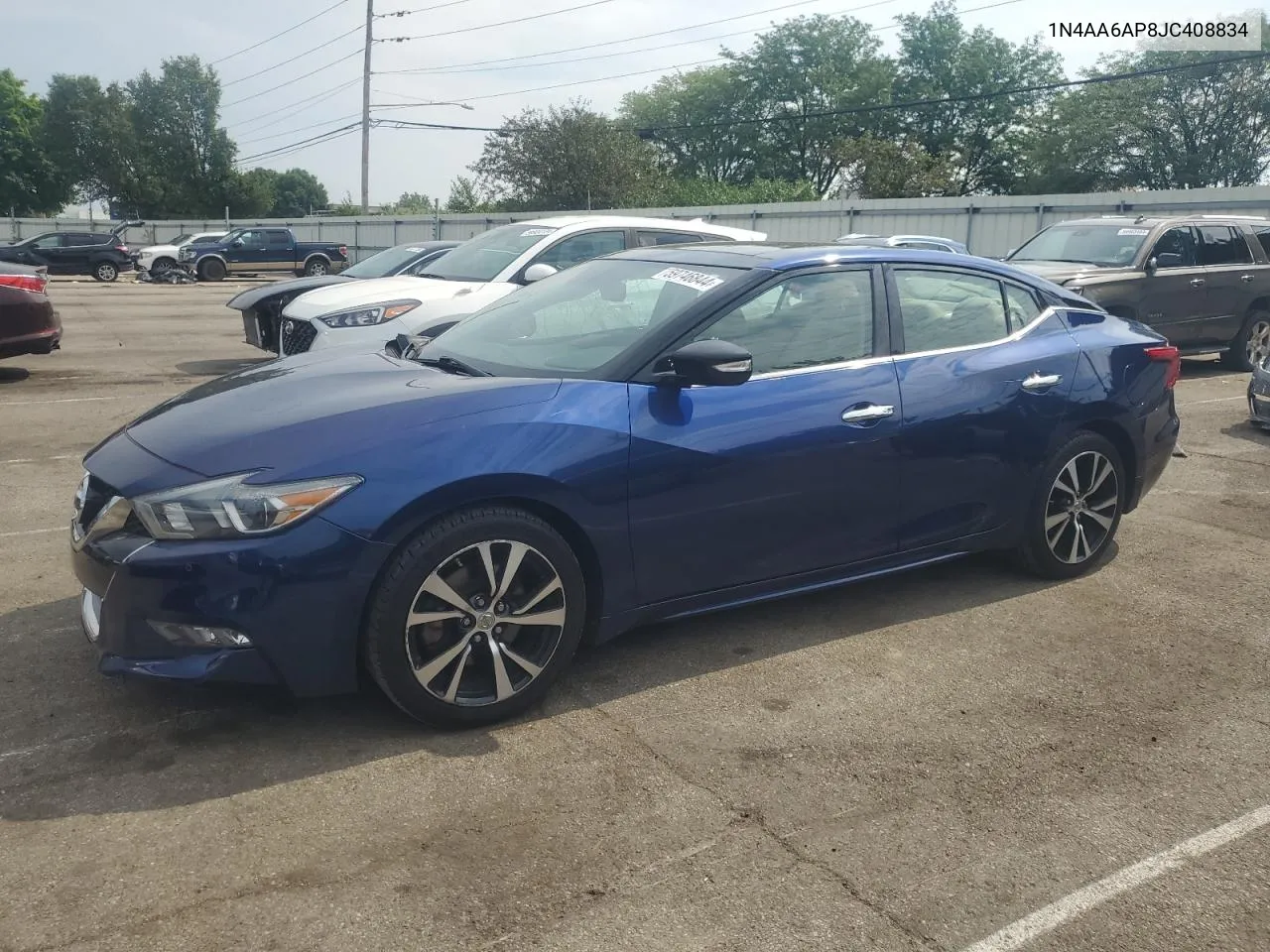 2018 Nissan Maxima 3.5S VIN: 1N4AA6AP8JC408834 Lot: 59746844