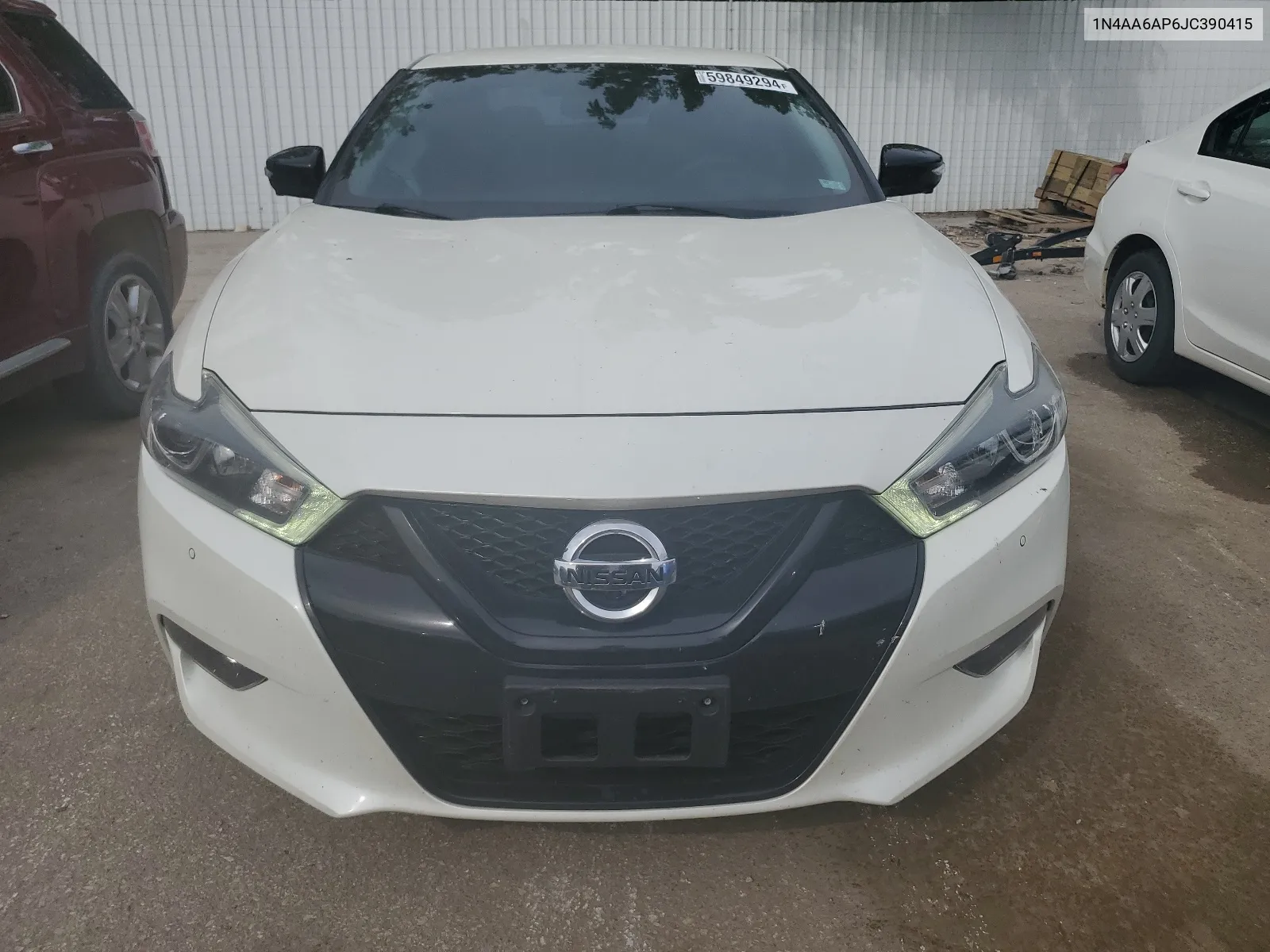 2018 Nissan Maxima 3.5S VIN: 1N4AA6AP6JC390415 Lot: 59849294