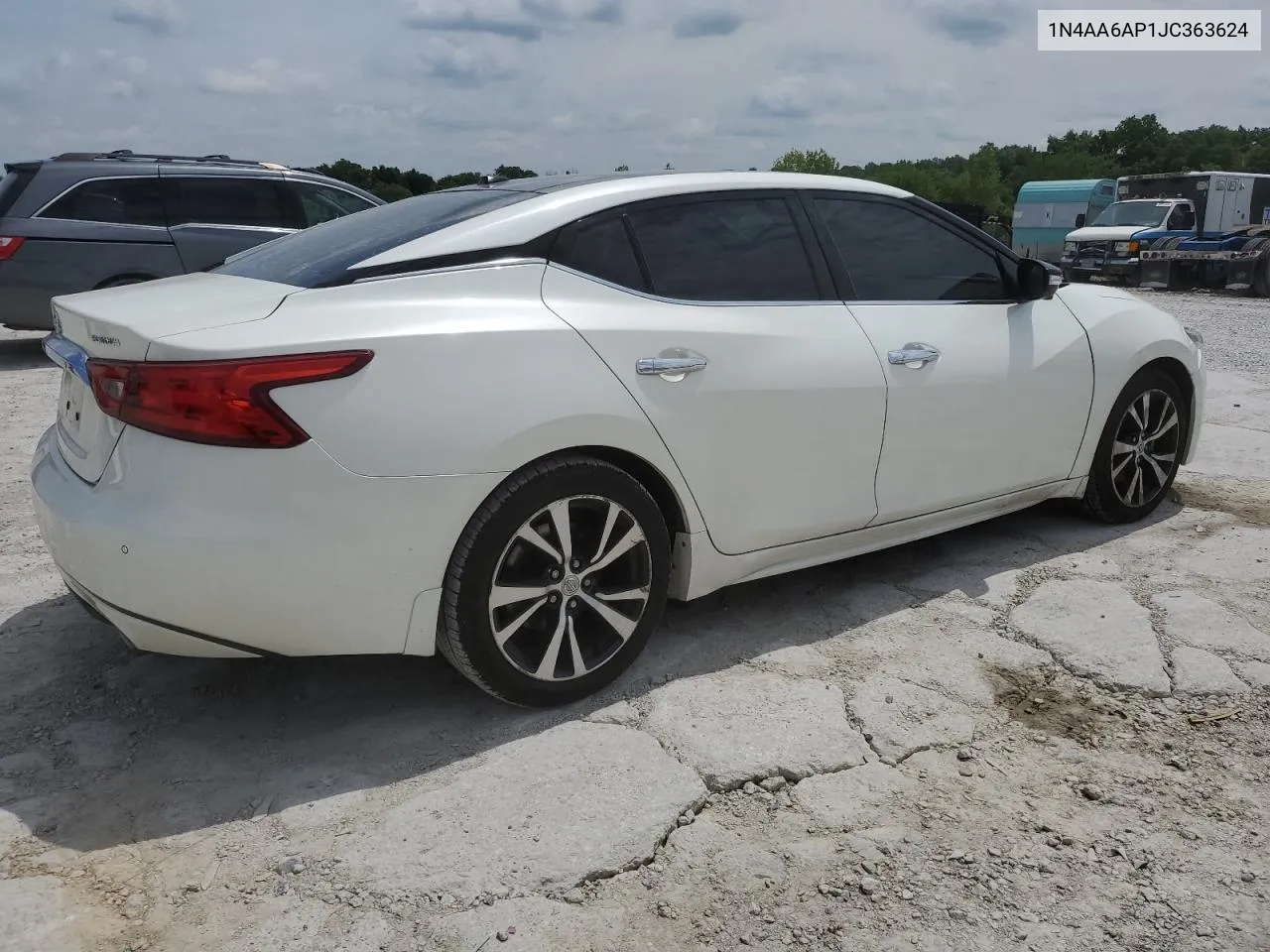 2018 Nissan Maxima 3.5S VIN: 1N4AA6AP1JC363624 Lot: 61800454