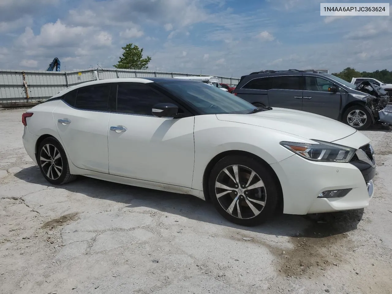 2018 Nissan Maxima 3.5S VIN: 1N4AA6AP1JC363624 Lot: 61800454