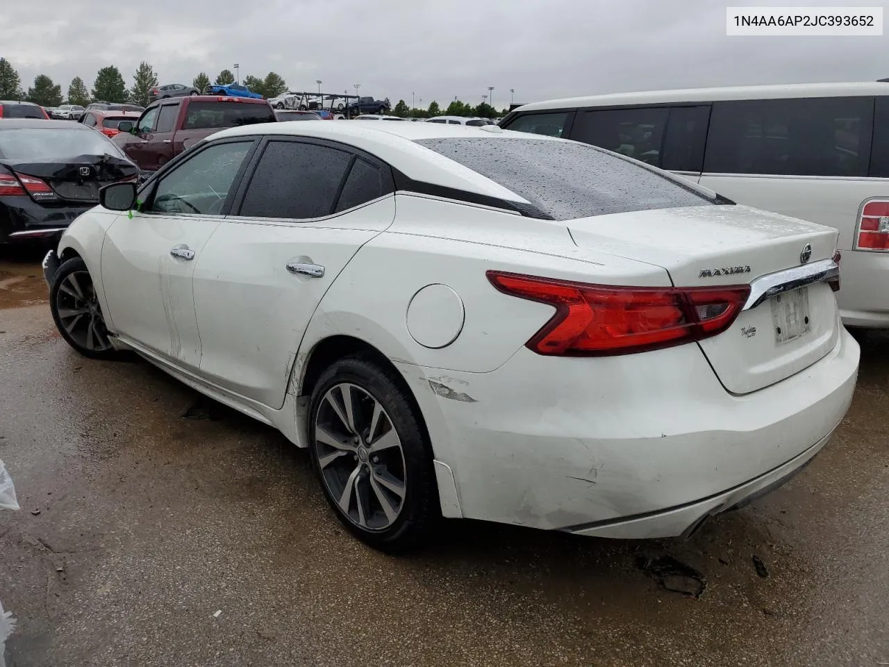 2018 Nissan Maxima 3.5S VIN: 1N4AA6AP2JC393652 Lot: 62863164