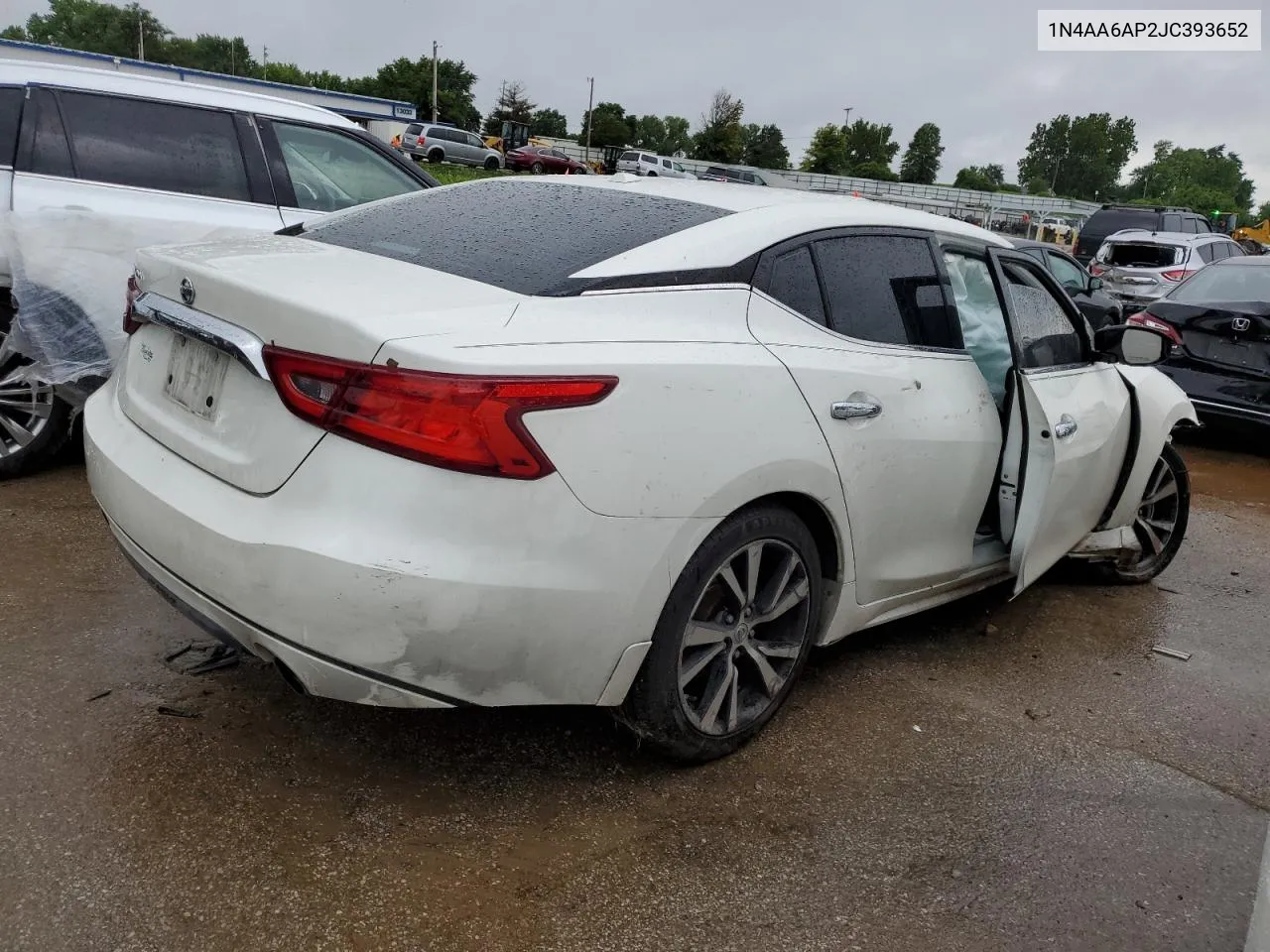 2018 Nissan Maxima 3.5S VIN: 1N4AA6AP2JC393652 Lot: 62863164