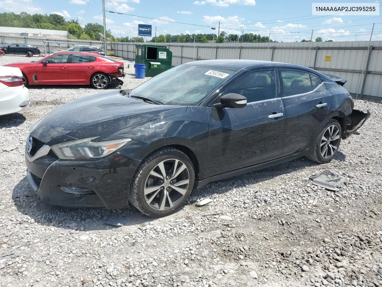 2018 Nissan Maxima 3.5S VIN: 1N4AA6AP2JC395255 Lot: 62932994