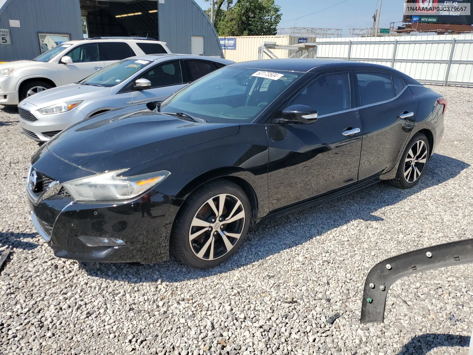 2018 Nissan Maxima 3.5S VIN: 1N4AA6AP0JC379667 Lot: 63173504