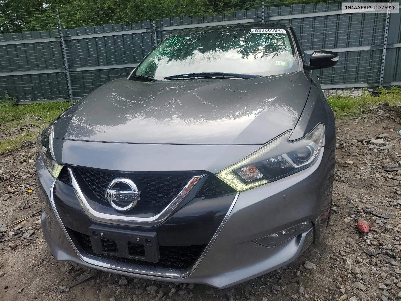 1N4AA6AP9JC375925 2018 Nissan Maxima 3.5S