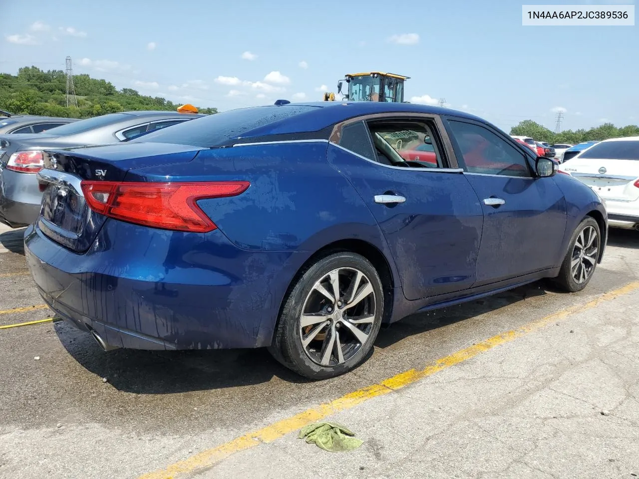 2018 Nissan Maxima 3.5S VIN: 1N4AA6AP2JC389536 Lot: 64941704