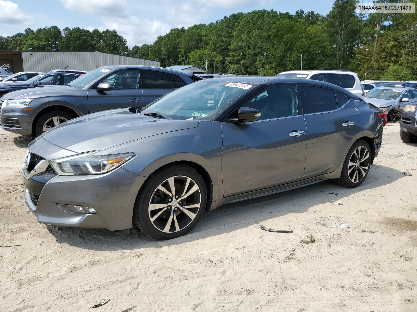 2018 Nissan Maxima 3.5S VIN: 1N4AA6AP8JC371493 Lot: 65647514