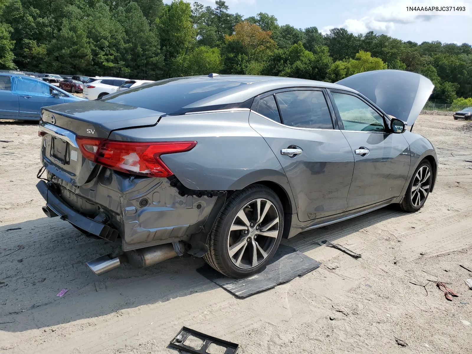 2018 Nissan Maxima 3.5S VIN: 1N4AA6AP8JC371493 Lot: 65647514