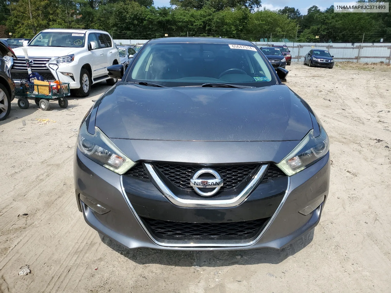 2018 Nissan Maxima 3.5S VIN: 1N4AA6AP8JC371493 Lot: 65647514