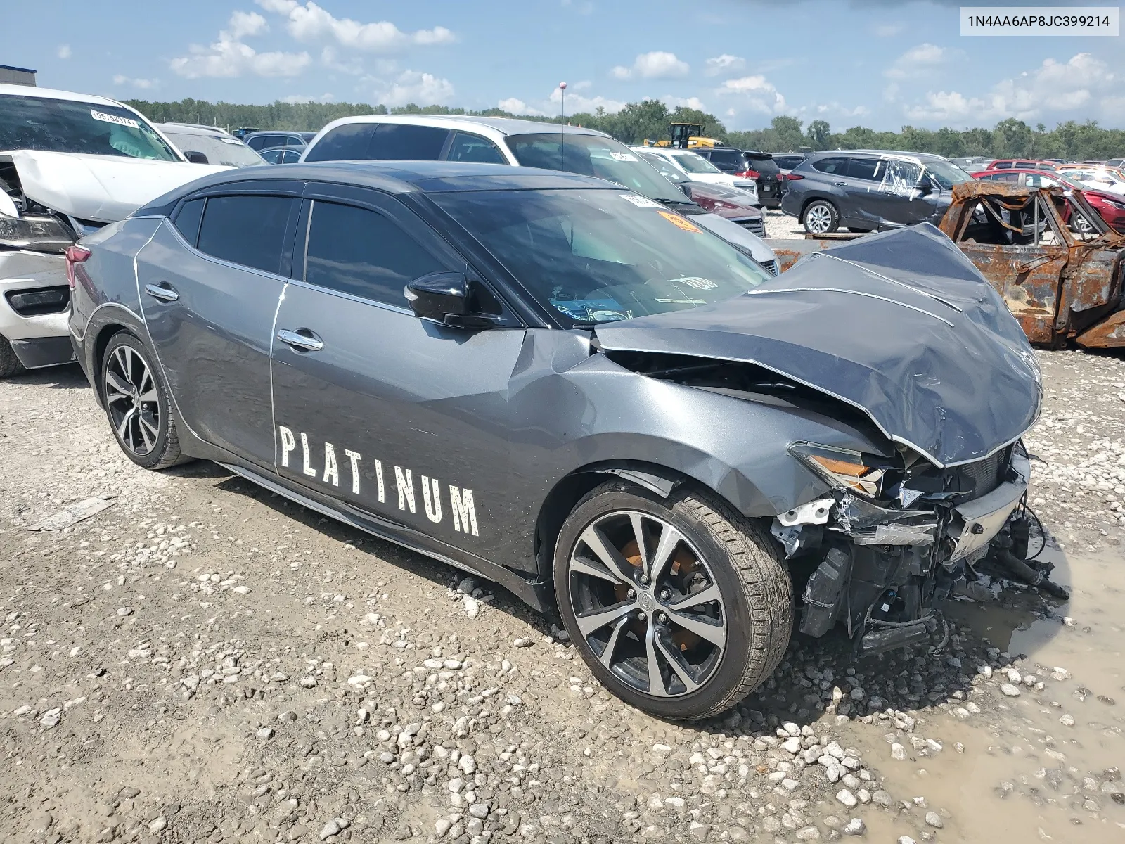 2018 Nissan Maxima 3.5S VIN: 1N4AA6AP8JC399214 Lot: 65674674