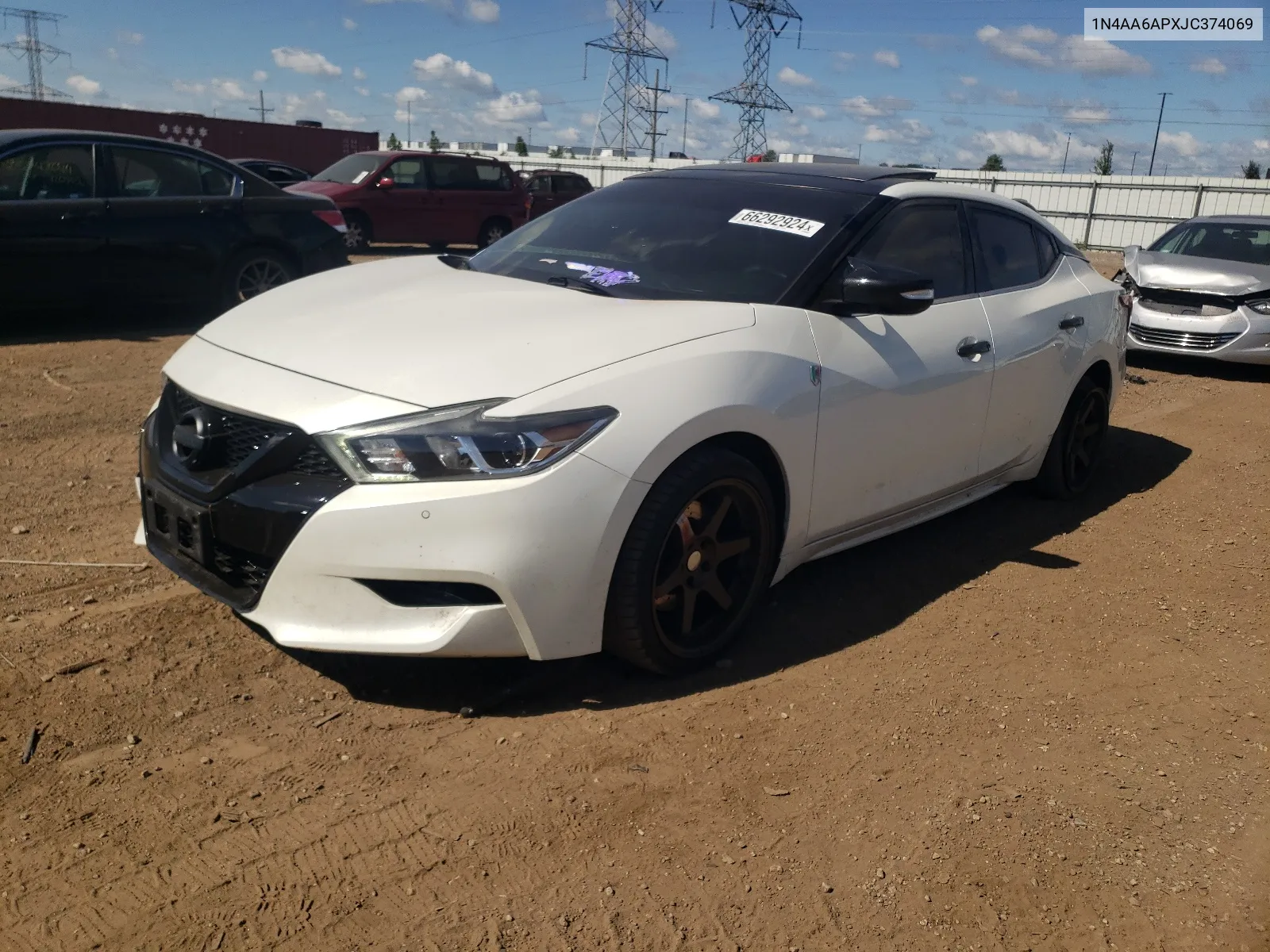 2018 Nissan Maxima 3.5S VIN: 1N4AA6APXJC374069 Lot: 66292924