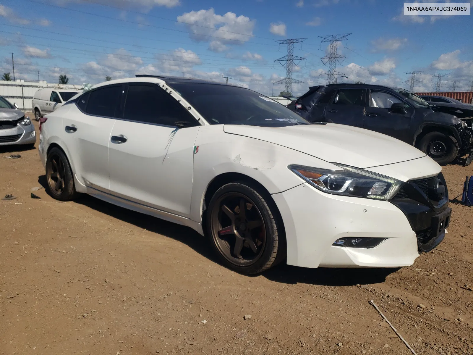 2018 Nissan Maxima 3.5S VIN: 1N4AA6APXJC374069 Lot: 66292924