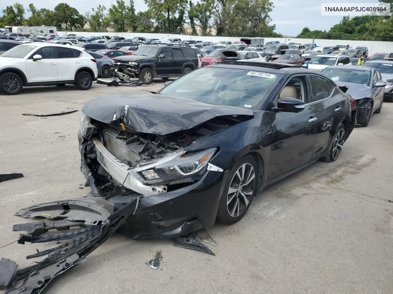 2018 Nissan Maxima 3.5S VIN: 1N4AA6AP5JC408984 Lot: 66730754