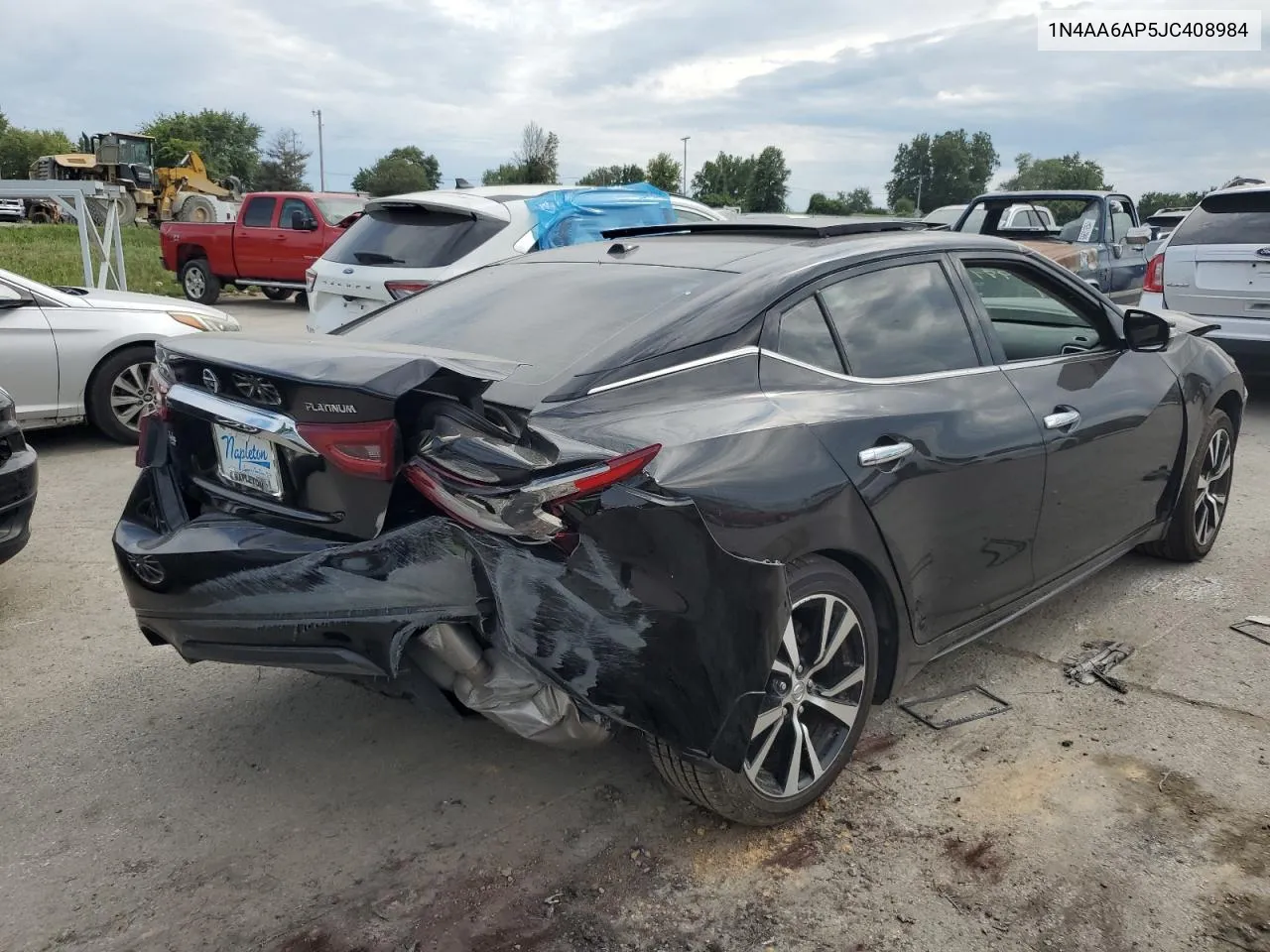 2018 Nissan Maxima 3.5S VIN: 1N4AA6AP5JC408984 Lot: 66730754