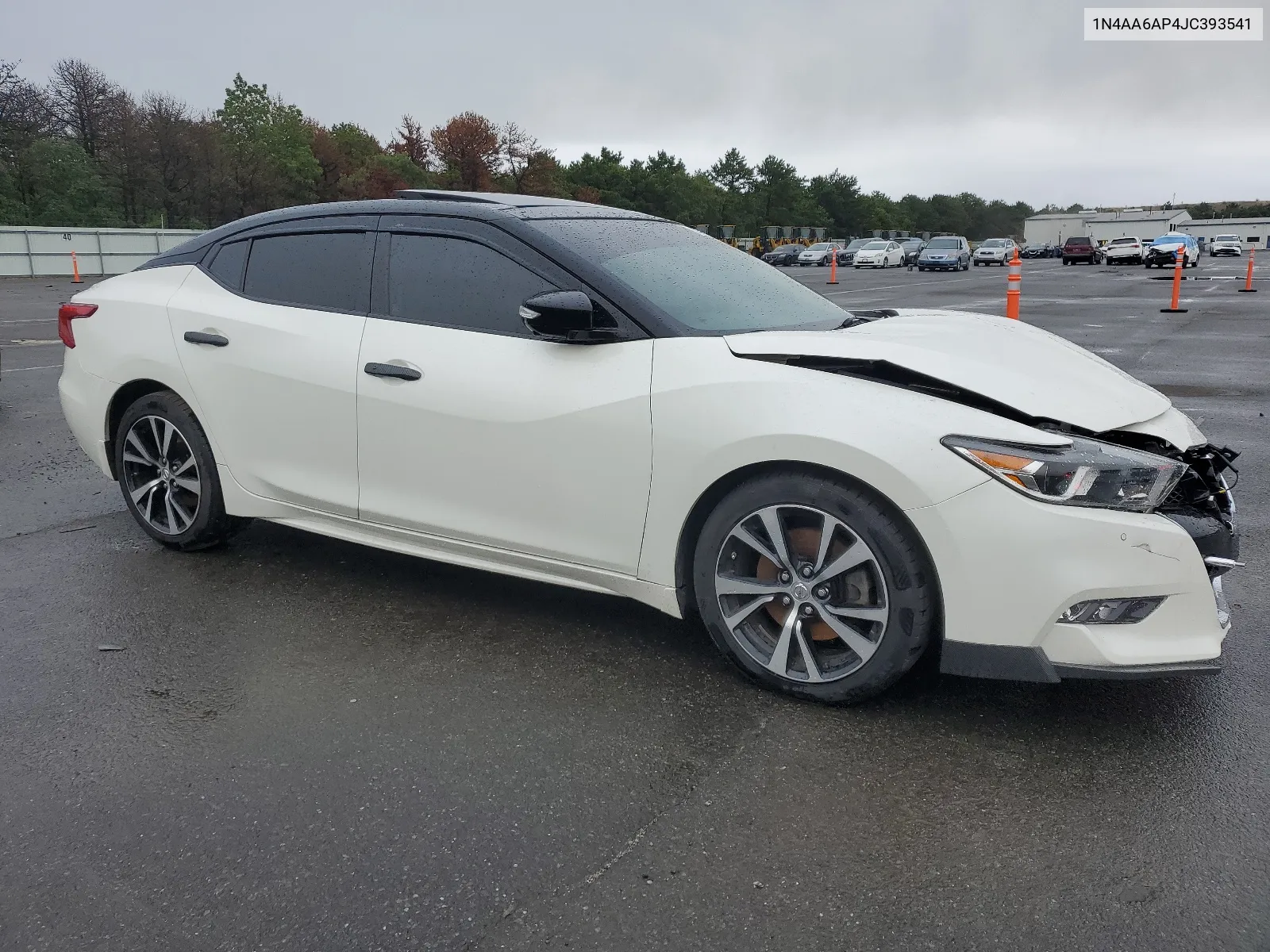 2018 Nissan Maxima 3.5S VIN: 1N4AA6AP4JC393541 Lot: 66844064