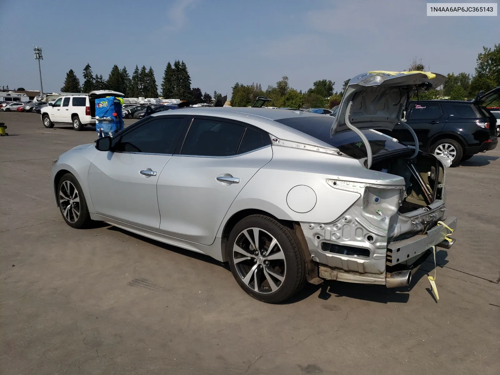 2018 Nissan Maxima 3.5S VIN: 1N4AA6AP6JC365143 Lot: 66892434