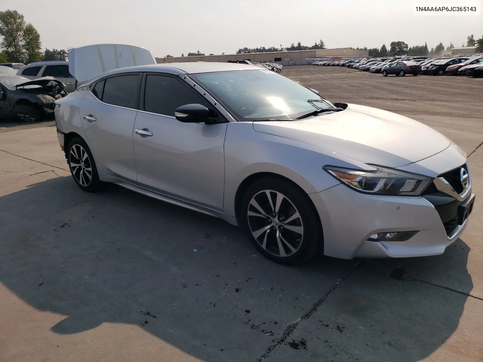 2018 Nissan Maxima 3.5S VIN: 1N4AA6AP6JC365143 Lot: 66892434