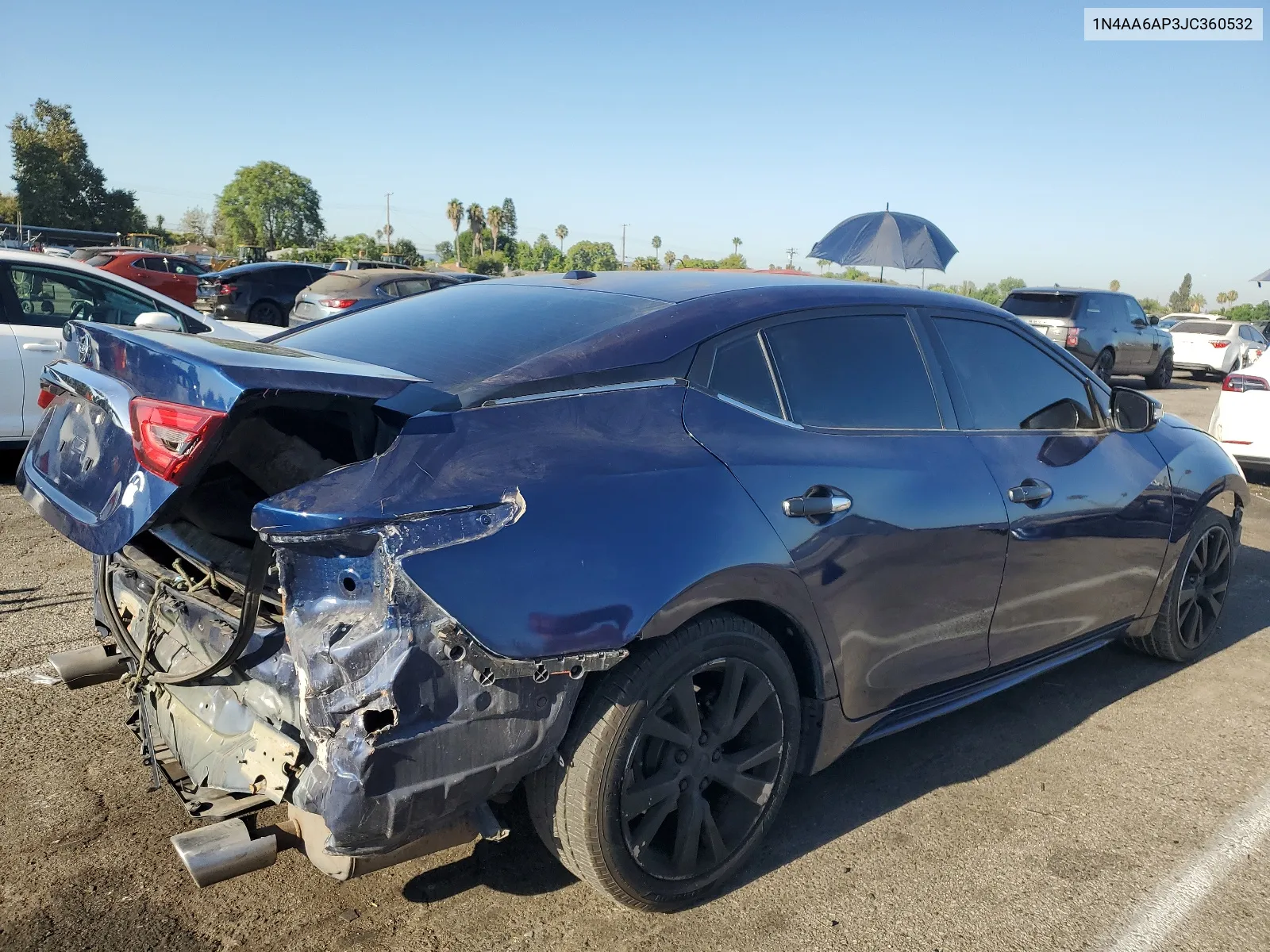 1N4AA6AP3JC360532 2018 Nissan Maxima 3.5S