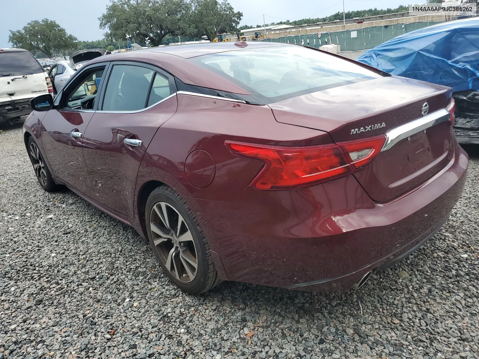 2018 Nissan Maxima 3.5S VIN: 1N4AA6AP9JC386262 Lot: 67041534