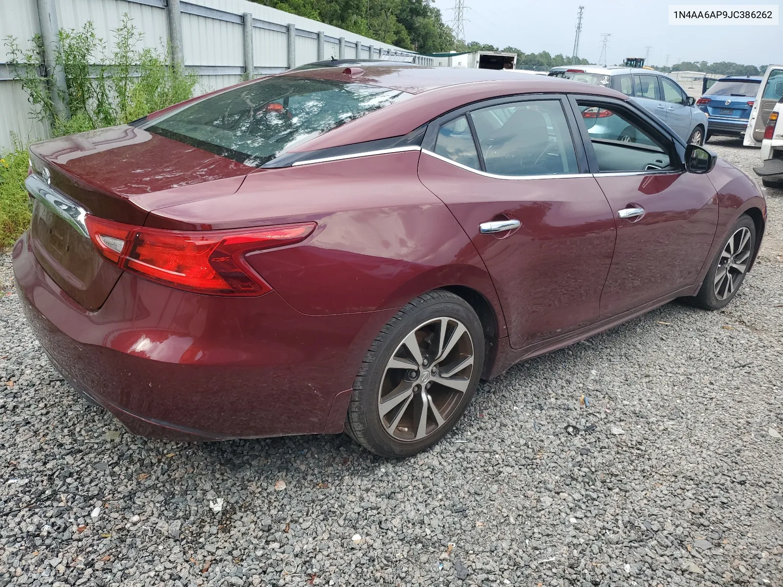 2018 Nissan Maxima 3.5S VIN: 1N4AA6AP9JC386262 Lot: 67041534