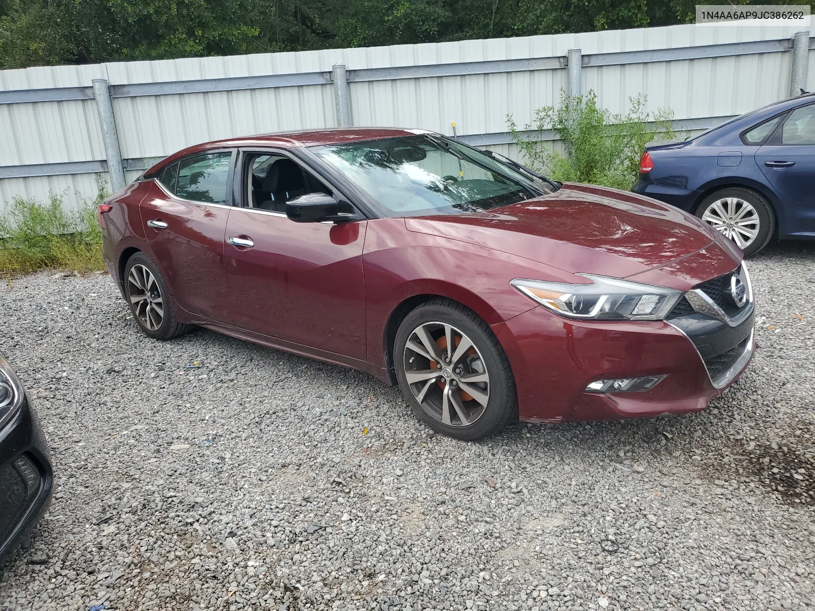 2018 Nissan Maxima 3.5S VIN: 1N4AA6AP9JC386262 Lot: 67041534