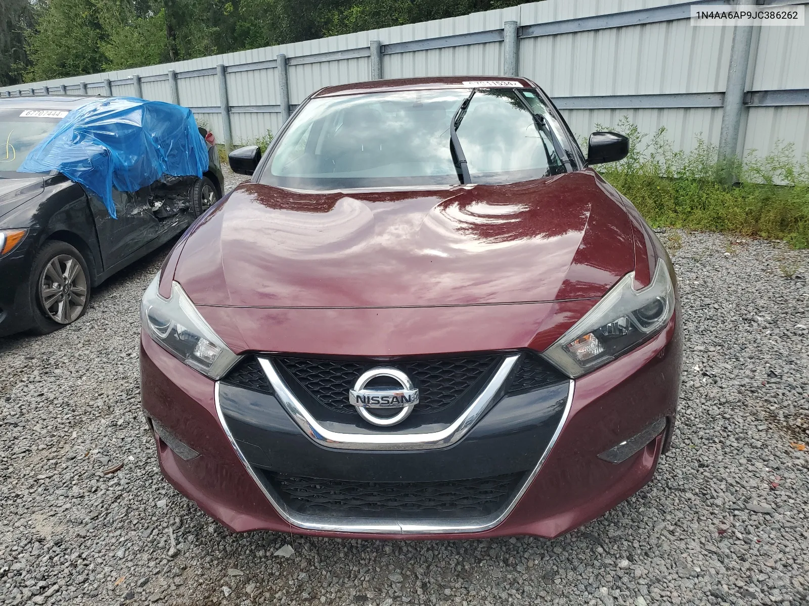 2018 Nissan Maxima 3.5S VIN: 1N4AA6AP9JC386262 Lot: 67041534