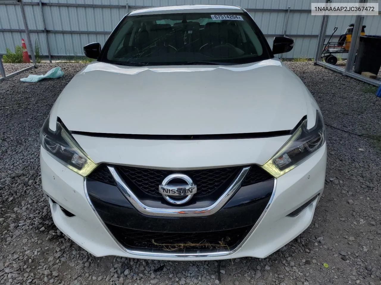 2018 Nissan Maxima 3.5S VIN: 1N4AA6AP2JC367472 Lot: 67514204