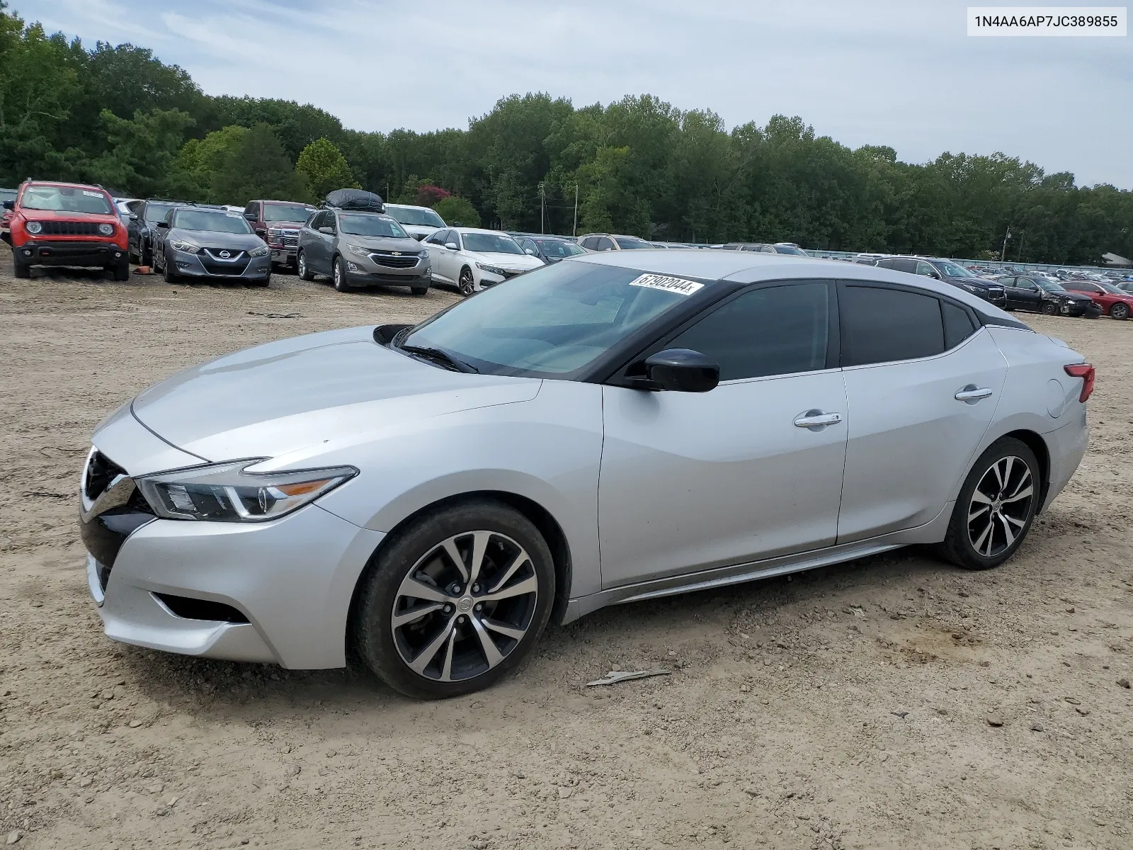 2018 Nissan Maxima 3.5S VIN: 1N4AA6AP7JC389855 Lot: 67902044