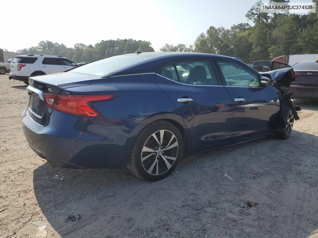 2018 Nissan Maxima 3.5S VIN: 1N4AA6AP2JC374535 Lot: 68703504