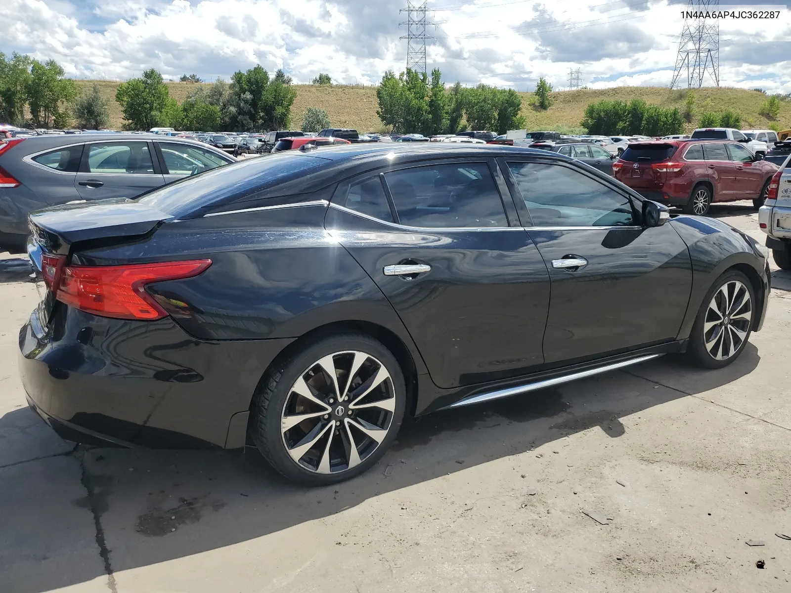 2018 Nissan Maxima 3.5S VIN: 1N4AA6AP4JC362287 Lot: 68714014