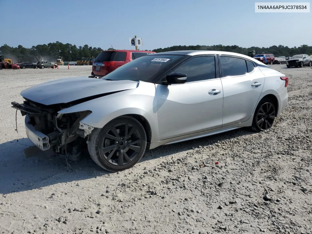 2018 Nissan Maxima 3.5S VIN: 1N4AA6AP9JC378534 Lot: 68757994